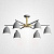 Потолочная Люстра Noa 6 Gray By Imperiumloft By Imperiumloft