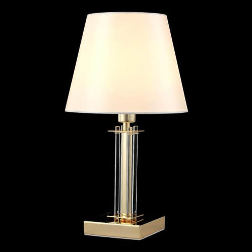 Настольная лампа Crystal Lux Nicolas LG1 Gold/White Настольная лампа Crystal Lux Nicolas LG1 Gold/White