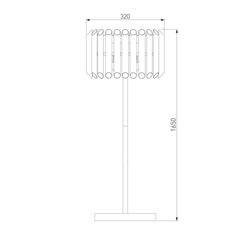 Торшер Bogates Castellie 01107/4