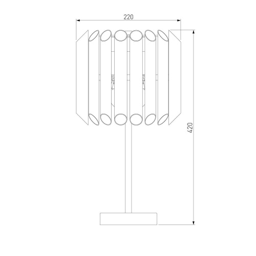 Настольная лампа Bogates Castellie 01124/3