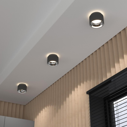 Потолочный светильник Elektrostandard Charlie 1069 GX53 GR графит a053057 Потолочный светильник Elektrostandard Charlie 1069 GX53 GR графит a053057