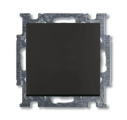Переключатель одноклавишный ABB Basic55 10A 250V chateau-черный 2CKA001012A2179 Переключатель одноклавишный ABB Basic55 10A 250V chateau-черный 2CKA001012A2179