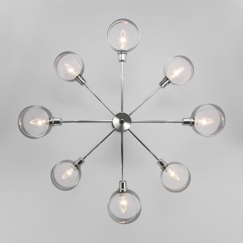 Потолочная люстра Eurosvet Arcada 70127/8 хром Потолочная люстра Eurosvet Arcada 70127/8 хром
