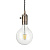 Подвесной светильник Ideal Lux Doc SP1 Rame Antico 163123