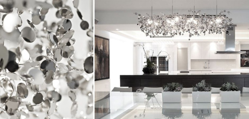 Люстра Tezani Argent Suspension Linear 3 L110 By Imperiumloft