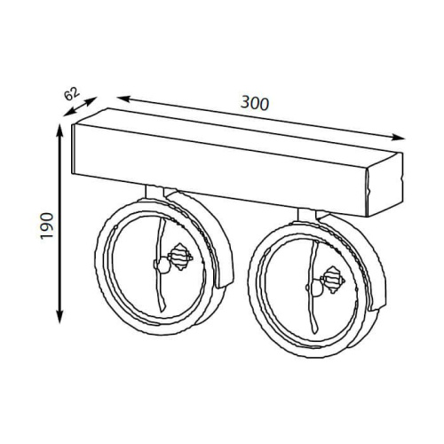 Спот Zumaline Go sl 2 50485-G9