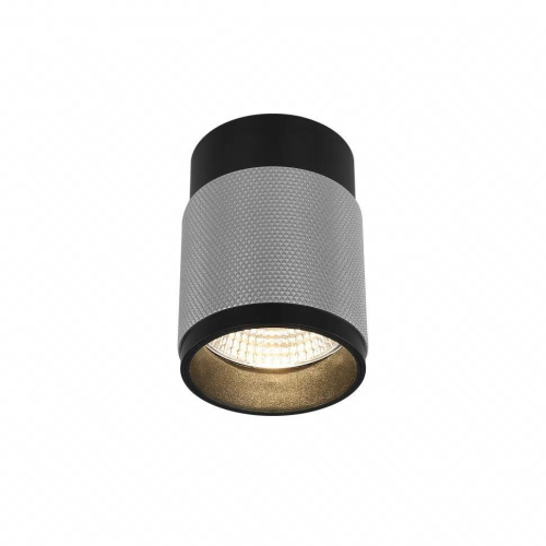 Потолочный светодиодный светильник iLedex Delta 1955-10W-3000K-36 BK+SL