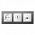 Рамка 3-постовая Schneider Electric Merten System M MTN403314