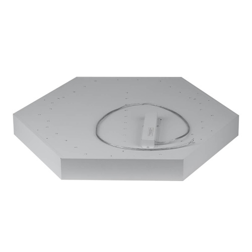 Подвесной светодиодный cветильник Geometria ЭРА Hexagon SPO-122-W-40K-066 66Вт 4000К белый Б0050552 Подвесной светодиодный cветильник Geometria ЭРА Hexagon SPO-122-W-40K-066 66Вт 4000К белый Б0050552