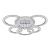Потолочная светодиодная люстра Escada 10225/6LED Silver