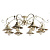 Потолочная люстра Arte Lamp 7 A4577PL-8WG