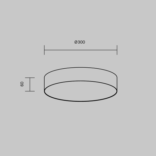 Потолочный светильник Technical C032CL-36W3K-RD-B Потолочный светильник Technical C032CL-36W3K-RD-B
