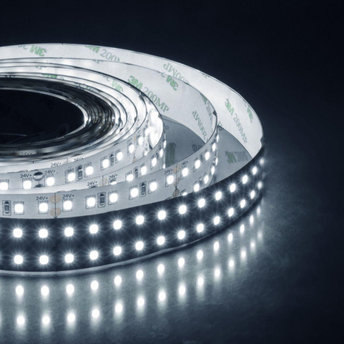 Светодиодная лента Apeyron 41W/m 240LED/m 2835SMD холодный белый 5M 00-307 Светодиодная лента Apeyron 41W/m 240LED/m 2835SMD холодный белый 5M 00-307