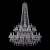 Подвесная люстра Bohemia Ivele 1403/20+10+5/400/h-164/2d Ni