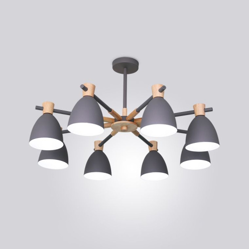 Потолочная Люстра Folke 8 Gray By Imperiumloft