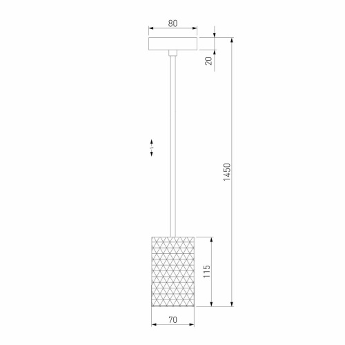 Подвесной светодиодный светильник Eurosvet Bonaldo 50247/1 Led черный Подвесной светодиодный светильник Eurosvet Bonaldo 50247/1 Led черный