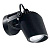 Уличный настенный светодиодный светильник Ideal Lux Minitommy AP Nero 4000K 096476