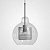 Подвесной Светильник Catch F Pear Silver D25 By Imperiumloft