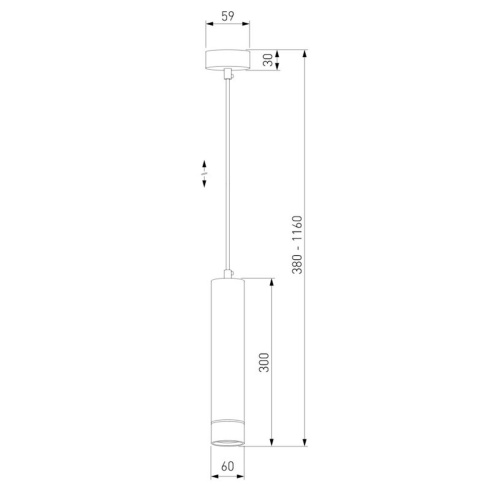 Подвесной светильник Eurosvet DLN107 GU10 Подвесной светильник Eurosvet DLN107 GU10