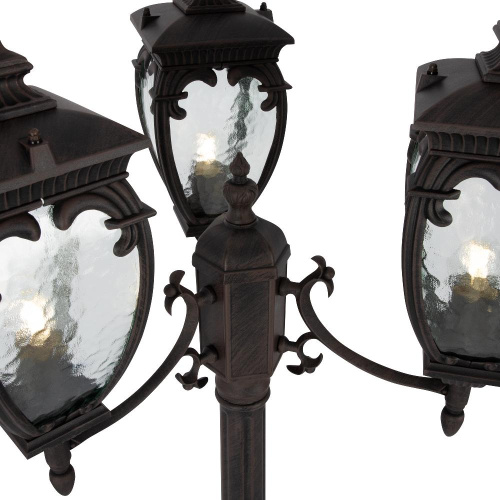 Садово-парковый светильник Maytoni Fleur O414FL-03BZ