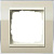 Рамка 1-постовая Gira Event Clear песочный/кремовый глянцевый 0211771