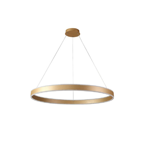 Подвесная люстра Crystal Lux MUCHOS SP88W LED D1000 GOLD Подвесная люстра Crystal Lux MUCHOS SP88W LED D1000 GOLD