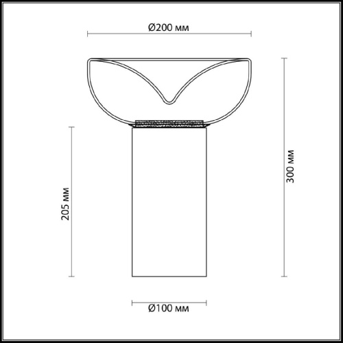 Настольная лампа Odeon Light Kaleo 4720/7TL Настольная лампа Odeon Light Kaleo 4720/7TL