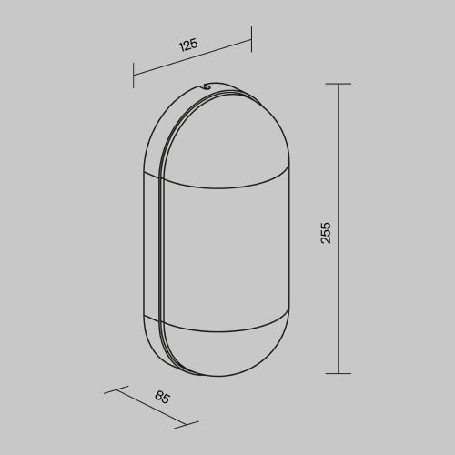 Настенный светильник (бра) Outdoor O449WL-01GF Настенный светильник (бра) Outdoor O449WL-01GF