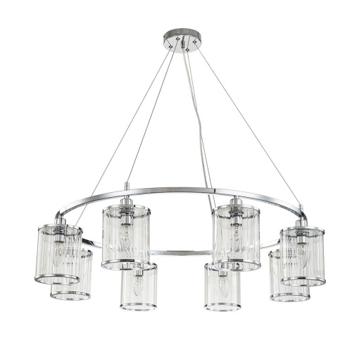 Подвесная люстра Indigo Dante 13022/8P Chrome V000408 Подвесная люстра Indigo Dante 13022/8P Chrome V000408