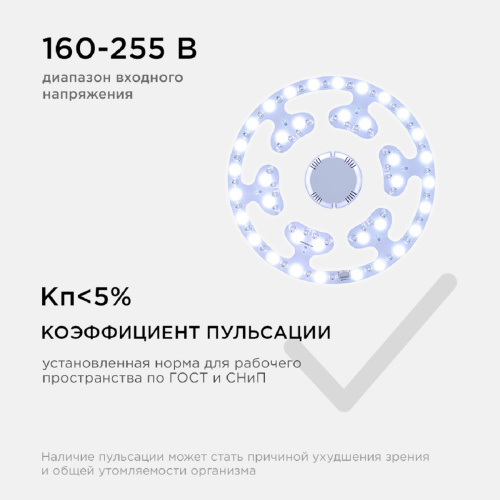Светодиодный модуль Apeyron со встроенным драйвером 02-71 Светодиодный модуль Apeyron со встроенным драйвером 02-71