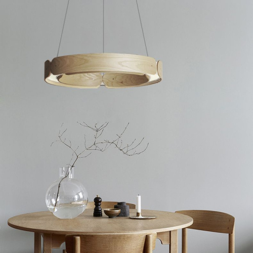 Подвесной Кольцевой Светильник Range 1 D70 Black Walnut By Imperiumloft