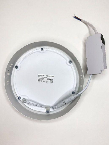 Настенно-потолочный светодиодный светильник Elvan NLS-702R-12W-WH-Wh Настенно-потолочный светодиодный светильник Elvan NLS-702R-12W-WH-Wh