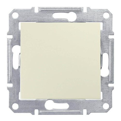 Выключатель одноклавишный 2P Schneider Electric Sedna 10A 250V SDN0200147