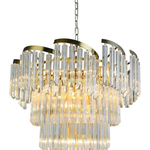 Подвесная люстра Lumien Hall Гарленда LH0042/18P-GDCG Подвесная люстра Lumien Hall Гарленда LH0042/18P-GDCG