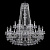 Подвесная люстра Bohemia Ivele 1410/12+6/300/h-95/2d Ni V0300