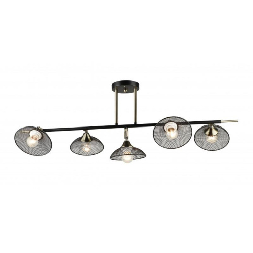 Потолочная люстра IMEX MD.5728-5-S-AB+BK Потолочная люстра IMEX MD.5728-5-S-AB+BK