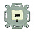 Розетка USB ABB BJE 5 полюсов слоновая кость 2CKA000230A0418