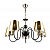 Подвесная люстра IMEX MD.4219-5-P-BK+FGD