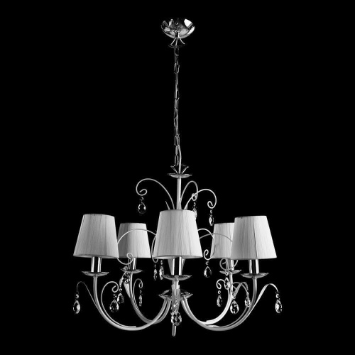 Подвесная люстра Arte Lamp Romana Snow A1743LM-5WH Подвесная люстра Arte Lamp Romana Snow A1743LM-5WH