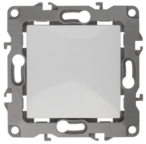 Выключатель одноклавишный ЭРА 12 10AX 250V Al Cu 12А-1001-01 Б0038584