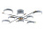 Люстра на штанге Ambrella light COMFORT FL516339