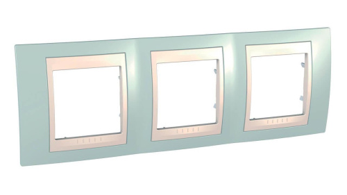 Рамка 3-постовая Schneider Electric Unica Хамелеон MGU6.006.570