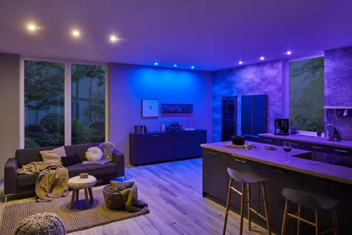 Встраиваемый светодиодный светильник Paulmann Nova Plus ZB Coin 92965