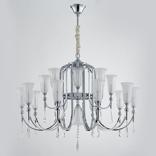 Подвесная люстра Newport 4810+5/C Chrome М0062636 Подвесная люстра Newport 4810+5/C Chrome М0062636
