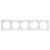 Рамка Werkel Stark на 5 постов белый WL04-Frame-05-white 4690389059377