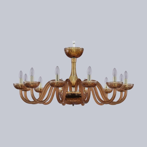 Подвесная люстра Bohemia Ivele 1310/12/360 G Am/Amber/M-1G Подвесная люстра Bohemia Ivele 1310/12/360 G Am/Amber/M-1G