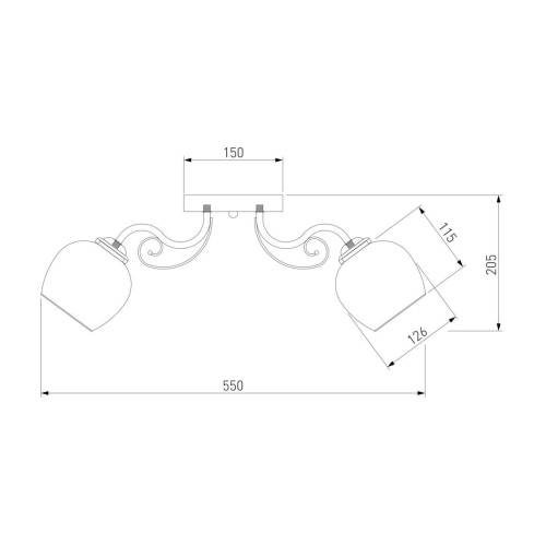 Потолочный светильник Eurosvet 30138/3 золото