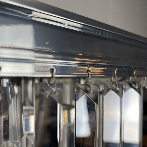 Люстра Rh 1920S Odeon Clear Glass Fringe Chrome 100 By Imperiumloft