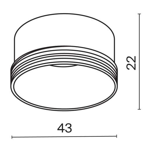 Комплектующие для светильника Technical RingS-5-W Комплектующие для светильника Technical RingS-5-W