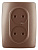 Розетка ЭРА 12 2x2P 16A 250V 12-2107-14 Б0031246